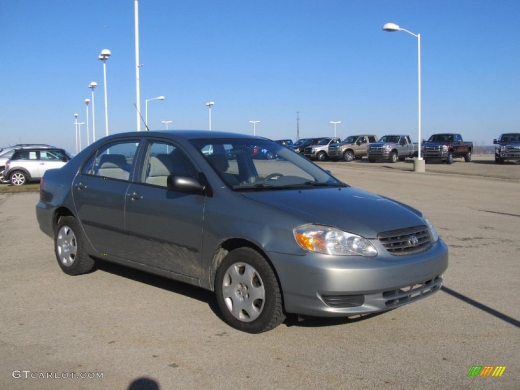 Mineral Green Metallic 2003 Toyota Corolla CE Exterior Photo #77161508
