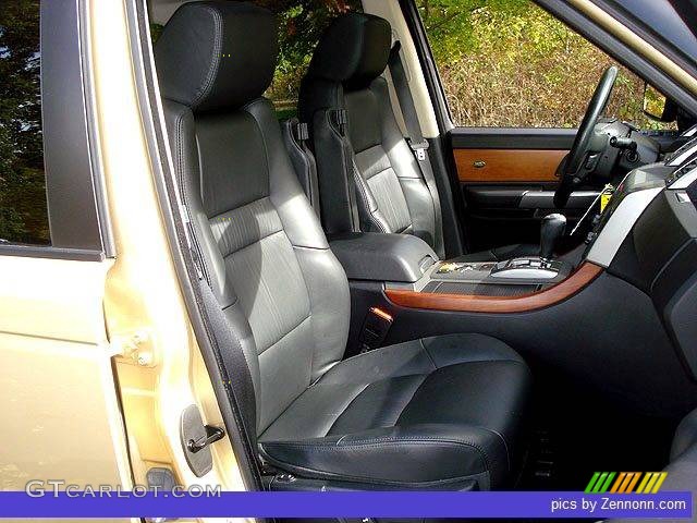 2006 Range Rover Sport HSE - Maya Gold Metallic / Ebony Black photo #22
