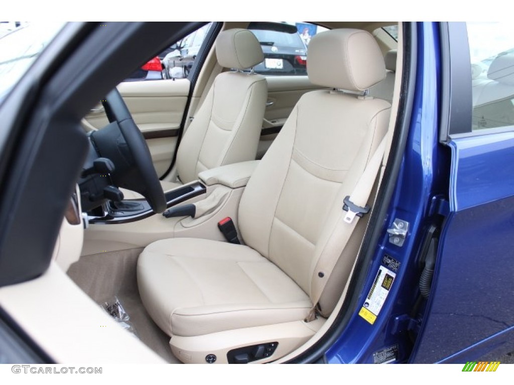 2010 3 Series 328i xDrive Sedan - Montego Blue Metallic / Beige photo #12