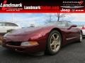 2003 50th Anniversary Red Chevrolet Corvette Convertible  photo #1