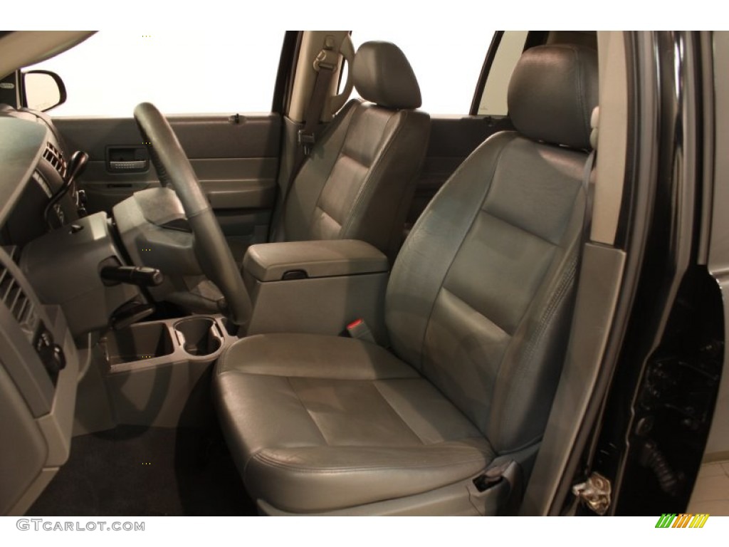 Medium Slate Gray Interior 2004 Dodge Durango SLT 4x4 Photo #77162071