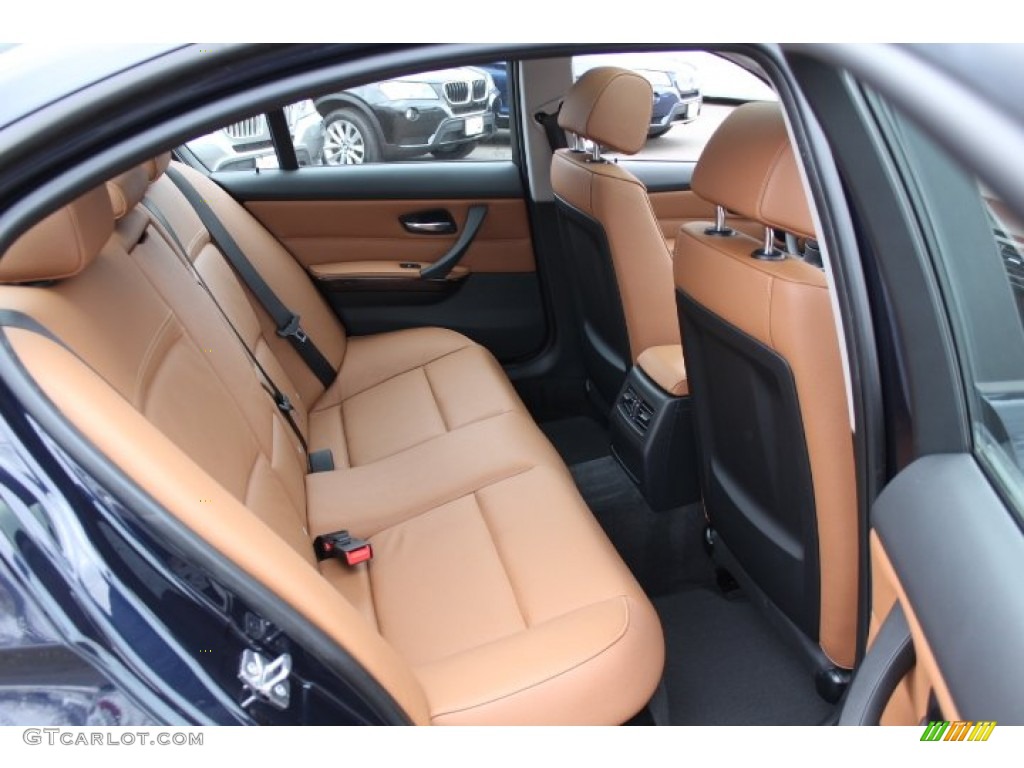 2010 3 Series 328i xDrive Sedan - Monaco Blue Metallic / Saddle Brown Dakota Leather photo #22