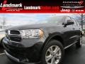 Brilliant Black Crystal Pearl 2012 Dodge Durango SXT