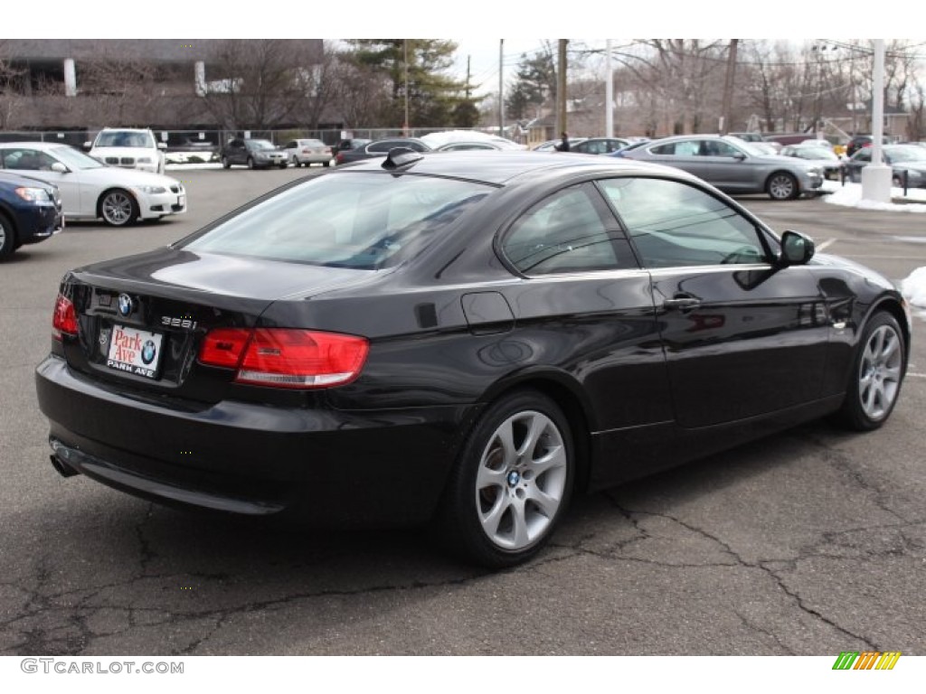 2010 3 Series 328i xDrive Coupe - Black Sapphire Metallic / Saddle Brown Dakota Leather photo #5