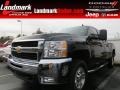 Black 2010 Chevrolet Silverado 2500HD LTZ Crew Cab 4x4