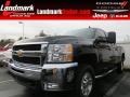 2010 Black Chevrolet Silverado 2500HD LTZ Crew Cab 4x4  photo #1