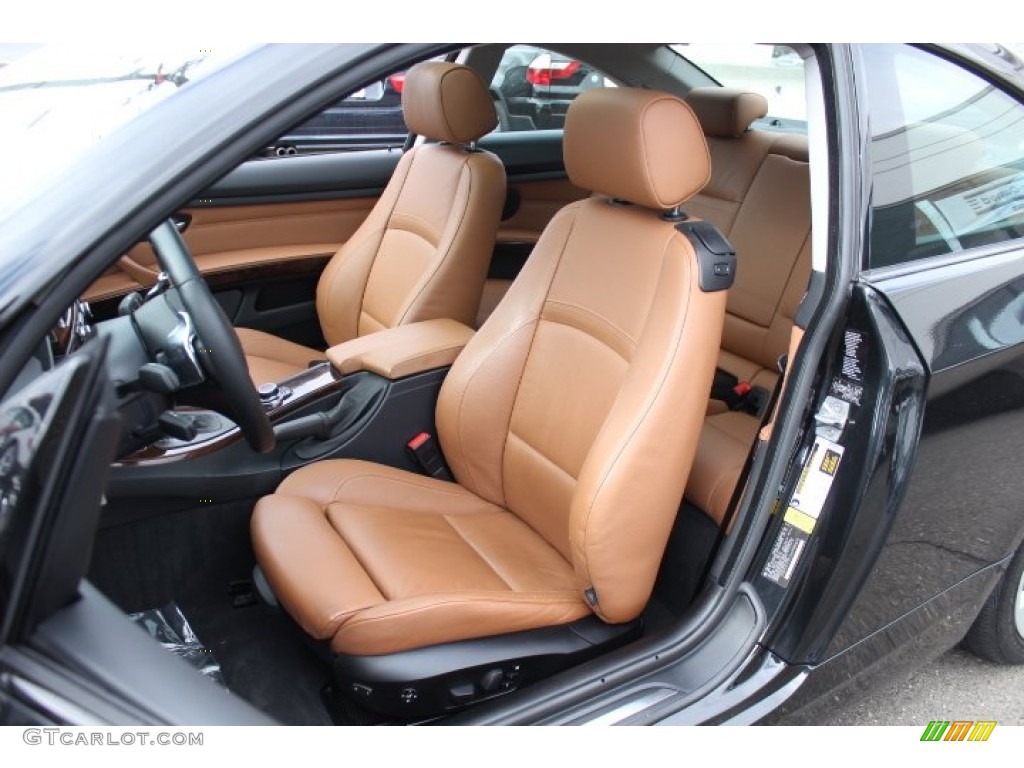 2010 3 Series 328i xDrive Coupe - Black Sapphire Metallic / Saddle Brown Dakota Leather photo #12