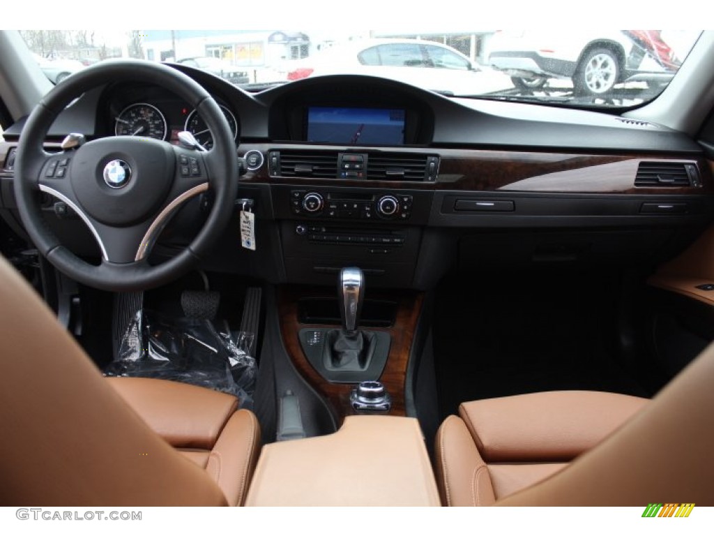 2010 3 Series 328i xDrive Coupe - Black Sapphire Metallic / Saddle Brown Dakota Leather photo #13