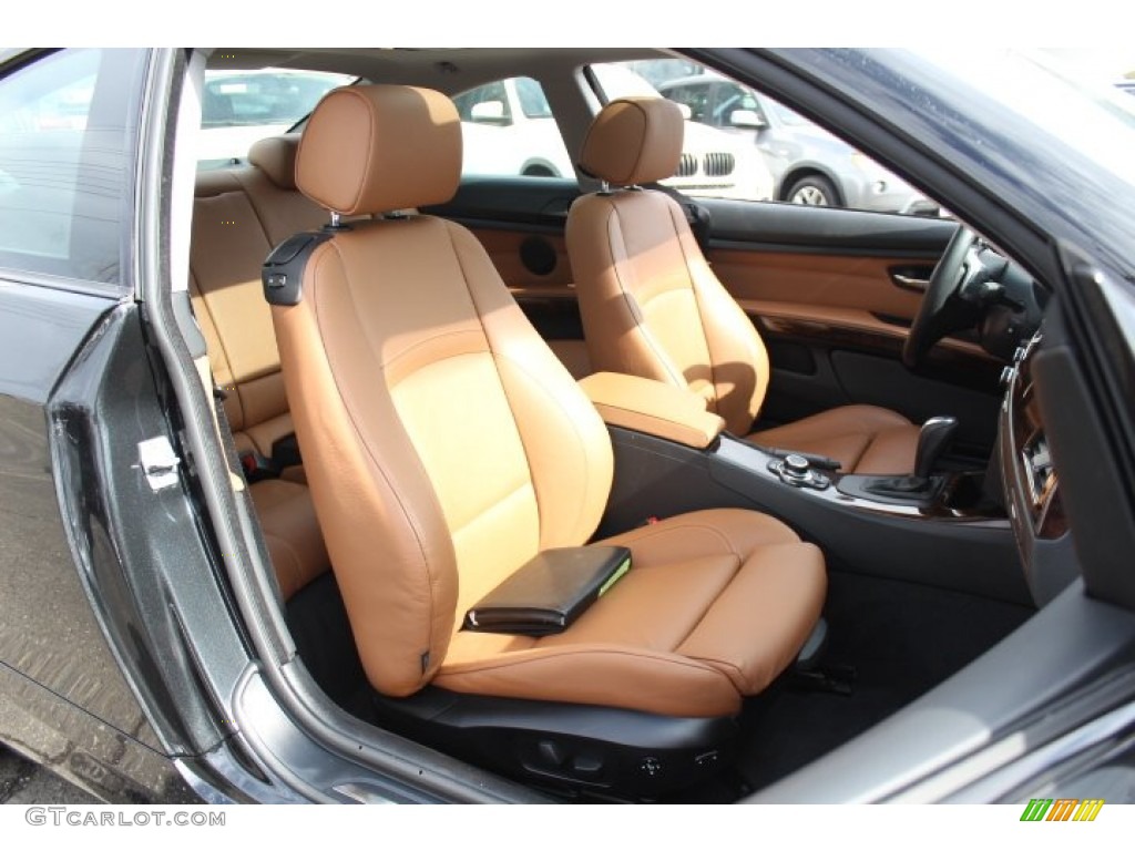 2010 3 Series 328i xDrive Coupe - Black Sapphire Metallic / Saddle Brown Dakota Leather photo #27