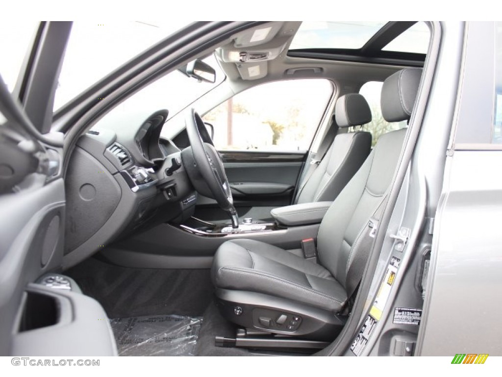 2013 X3 xDrive 35i - Space Gray Metallic / Black photo #11