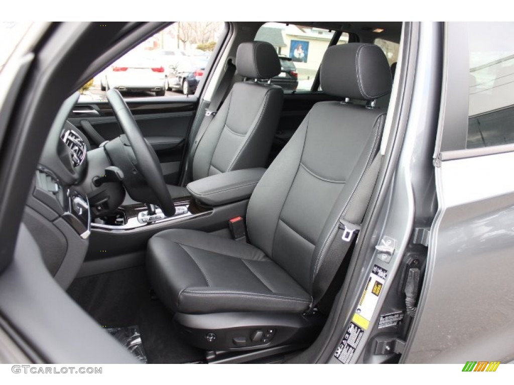 2013 X3 xDrive 35i - Space Gray Metallic / Black photo #12