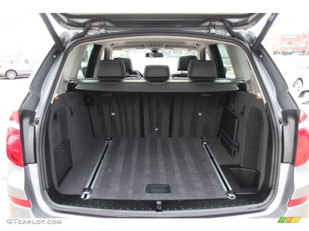 2013 X3 xDrive 35i - Space Gray Metallic / Black photo #21
