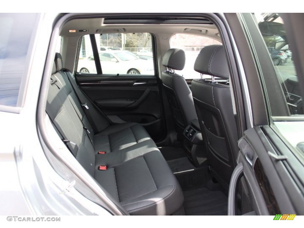 2013 X3 xDrive 35i - Space Gray Metallic / Black photo #24