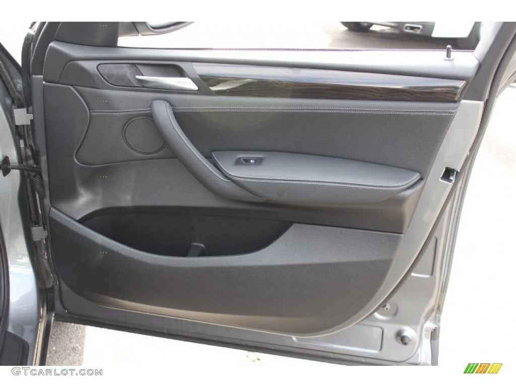 2013 X3 xDrive 35i - Space Gray Metallic / Black photo #25