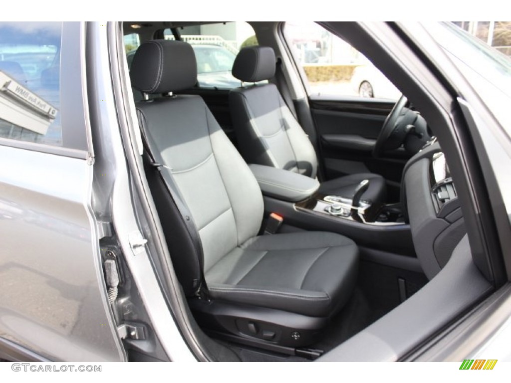 2013 X3 xDrive 35i - Space Gray Metallic / Black photo #28