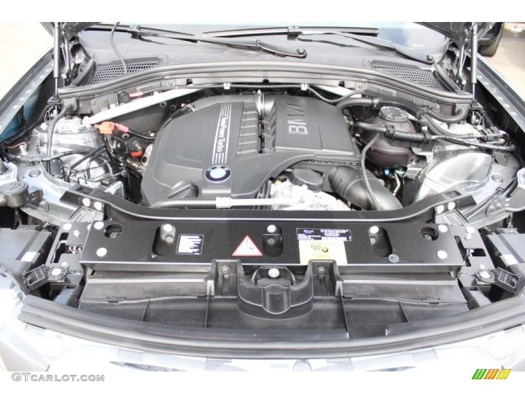 2013 X3 xDrive 35i - Space Gray Metallic / Black photo #29