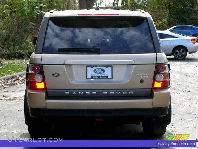 2006 Range Rover Sport HSE - Maya Gold Metallic / Ebony Black photo #25