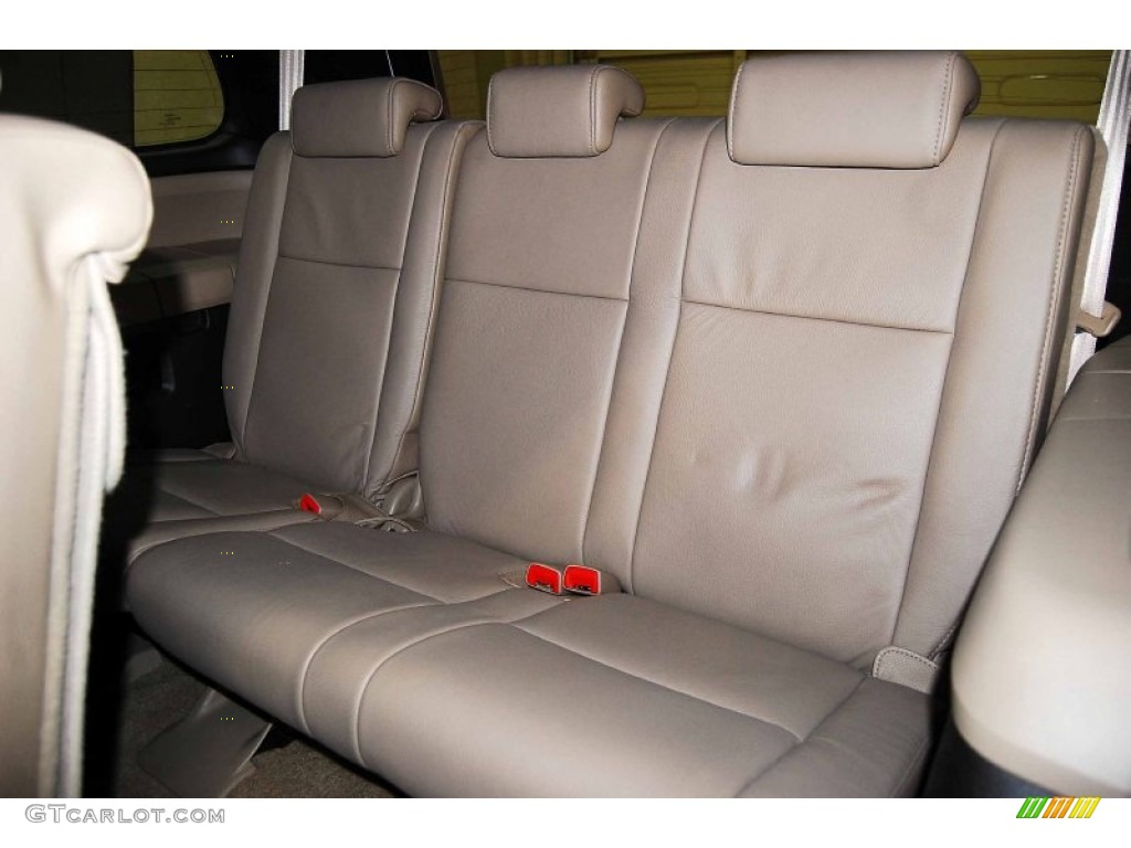 2010 Sequoia Limited 4WD - Super White / Sand Beige photo #16
