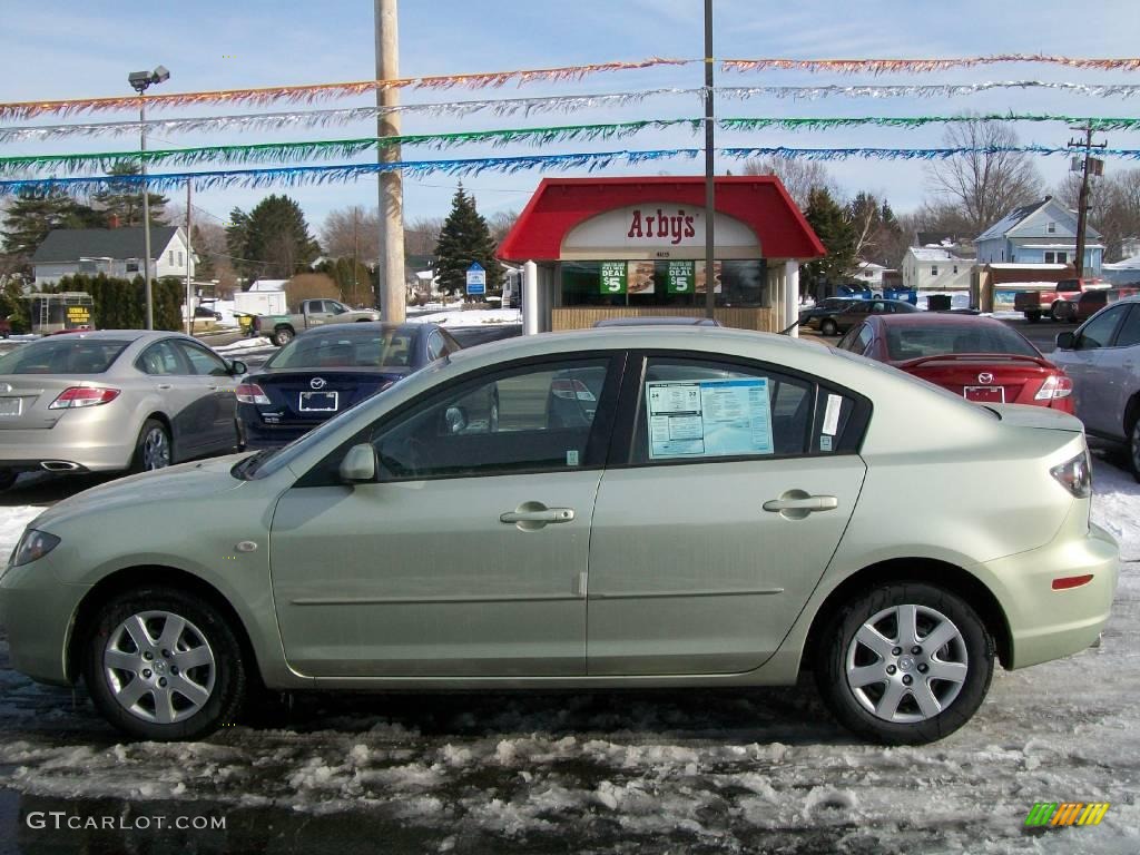 2009 MAZDA3 i Sport Sedan - Golden Sand Metallic / Black photo #2