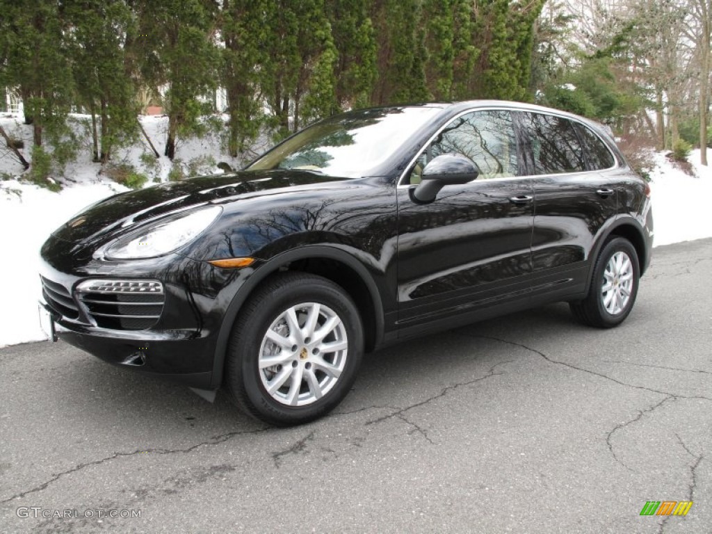 2012 Cayenne  - Black / Luxor Beige photo #1