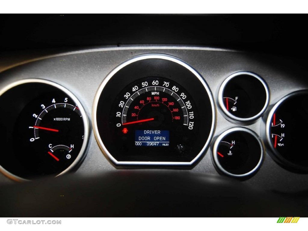 2010 Sequoia Limited 4WD - Super White / Sand Beige photo #29