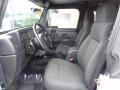 Dark Slate Gray Front Seat Photo for 2006 Jeep Wrangler #77163434