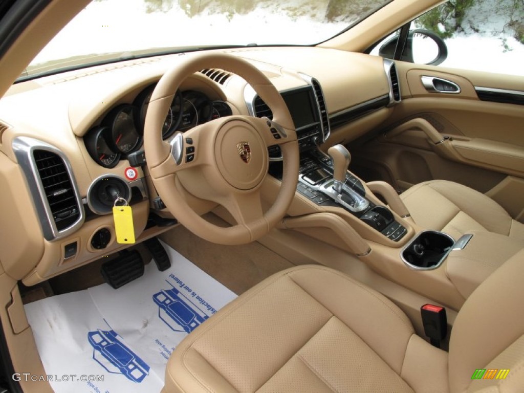 Luxor Beige Interior 2012 Porsche Cayenne Standard Cayenne Model Photo #77163441