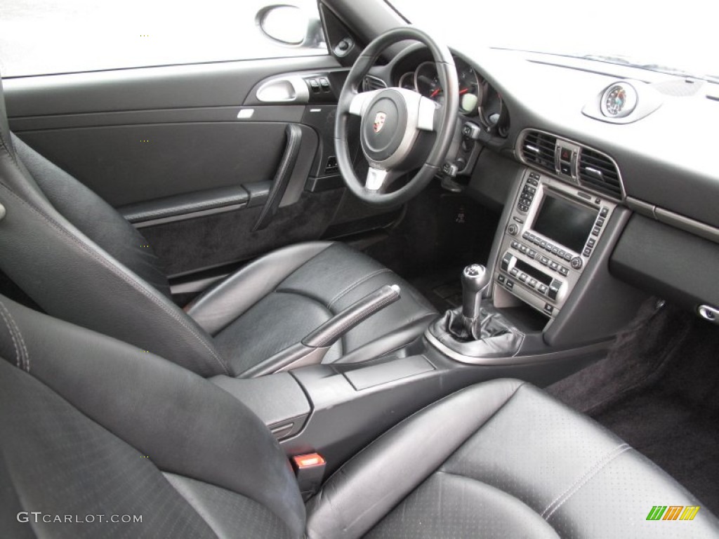 2005 Porsche 911 Carrera Coupe Black Dashboard Photo #77163589