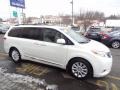 Blizzard White Pearl - Sienna Limited AWD Photo No. 10