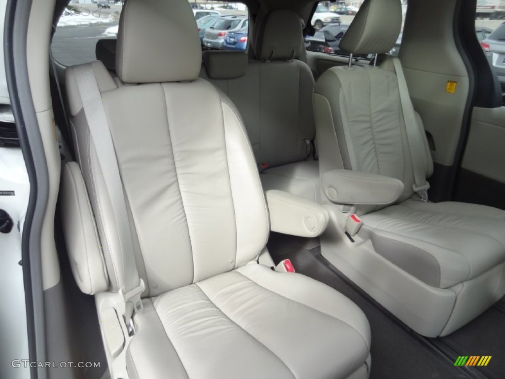 2011 Toyota Sienna Limited AWD Rear Seat Photo #77164214