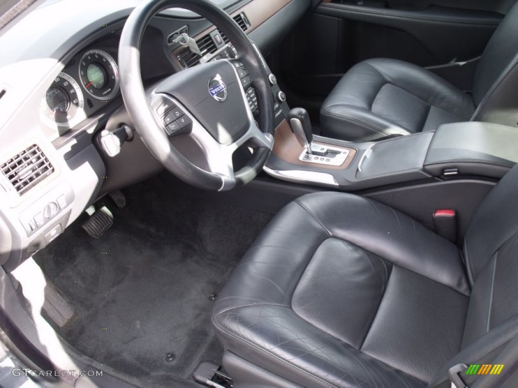 Anthracite Interior 2010 Volvo S80 T6 AWD Photo #77164427