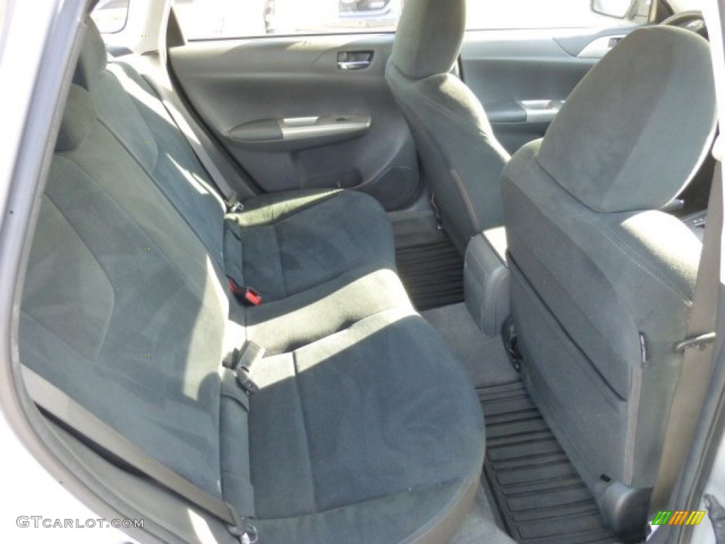 2008 Subaru Impreza 2.5i Wagon Rear Seat Photos