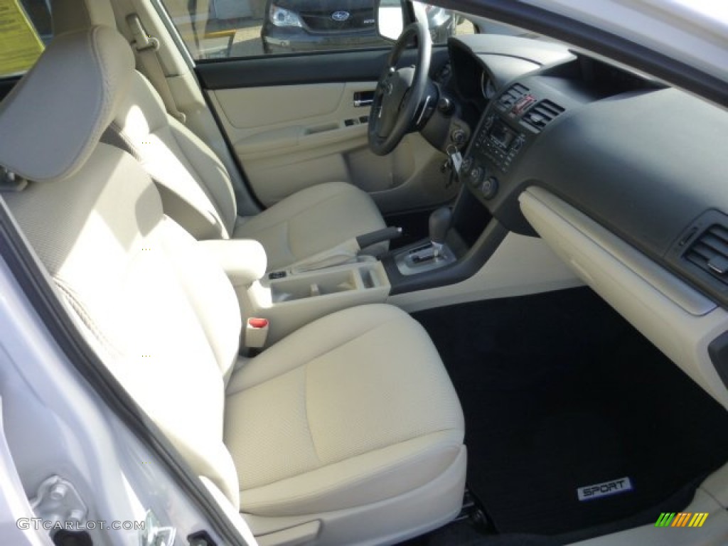 Ivory Interior 2012 Subaru Impreza 2.0i Sport Premium 5 Door Photo #77164703