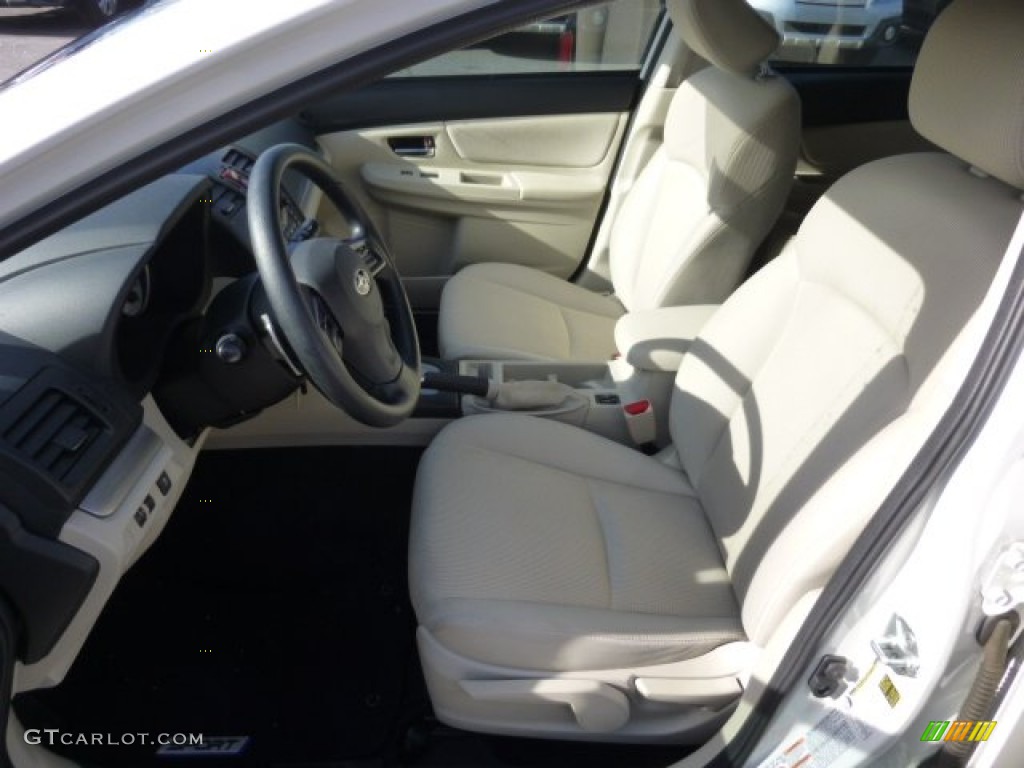 2012 Subaru Impreza 2.0i Sport Premium 5 Door Front Seat Photo #77164712