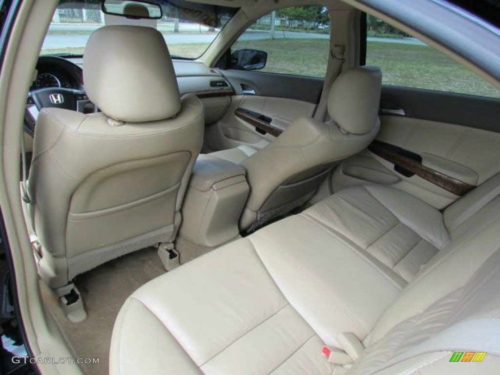 2008 Honda Accord EX-L Sedan Rear Seat Photo #77166140