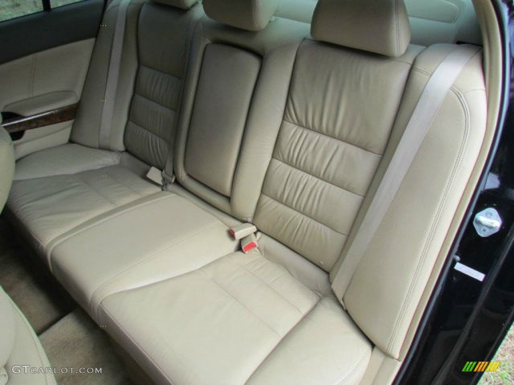 2008 Honda Accord EX-L Sedan Rear Seat Photo #77166143