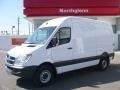 Arctic White 2008 Dodge Sprinter Van 2500 High Roof Commercial Utility