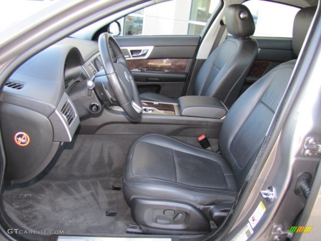2010 Jaguar XF Premium Sport Sedan Front Seat Photo #77167597
