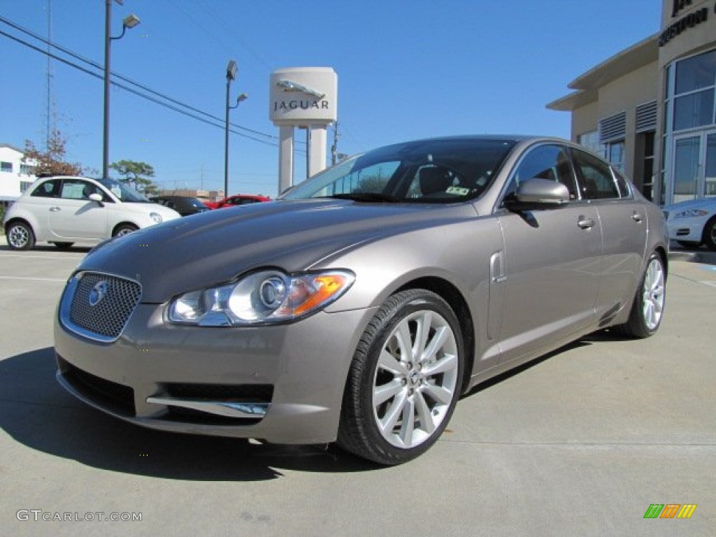 Vapour Grey Metallic 2010 Jaguar XF Premium Sport Sedan Exterior Photo #77167667