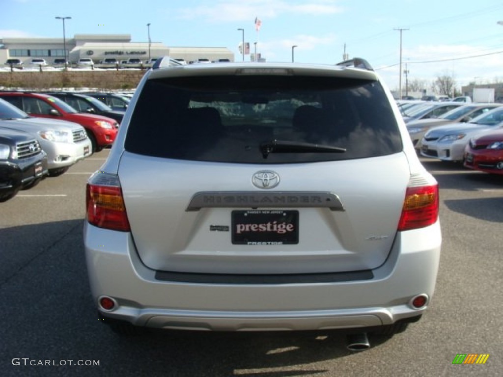 2010 Highlander Sport 4WD - Classic Silver Metallic / Black photo #5