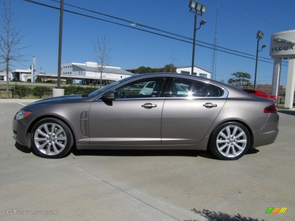 Vapour Grey Metallic 2010 Jaguar XF Premium Sport Sedan Exterior Photo #77167718