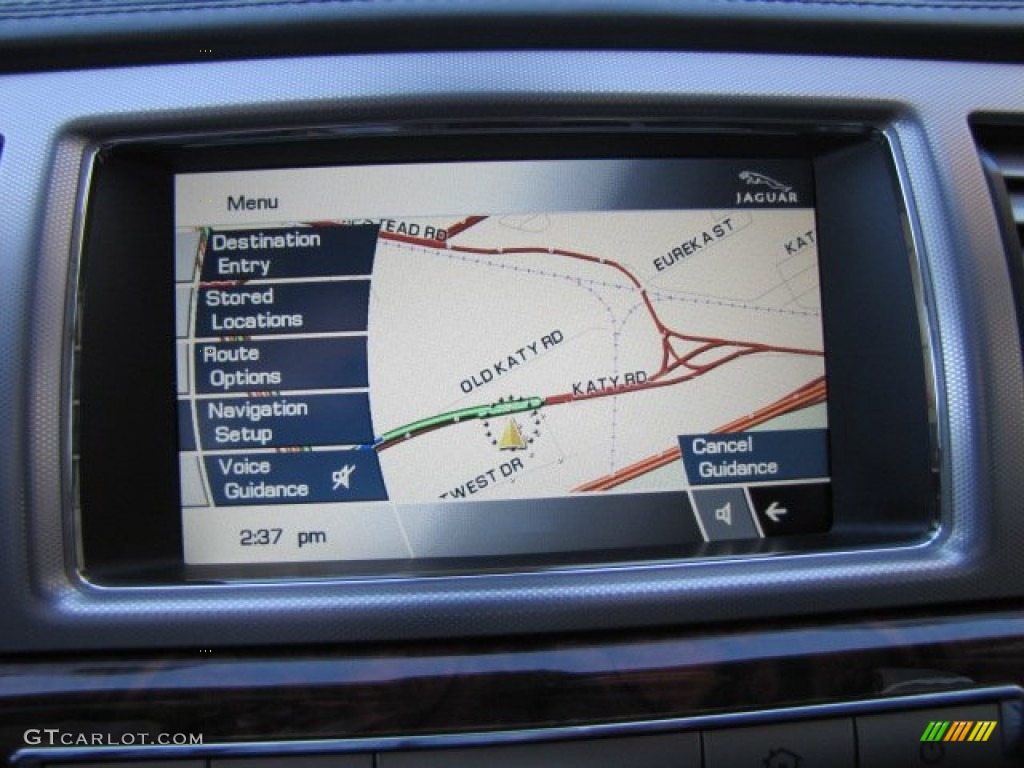 2010 Jaguar XF Premium Sport Sedan Navigation Photo #77168006