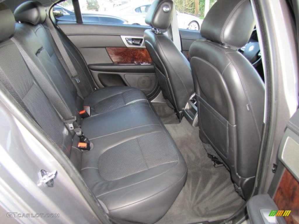2010 Jaguar XF Premium Sport Sedan Rear Seat Photo #77168176
