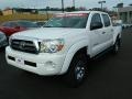 2009 Super White Toyota Tacoma V6 SR5 Double Cab 4x4  photo #7