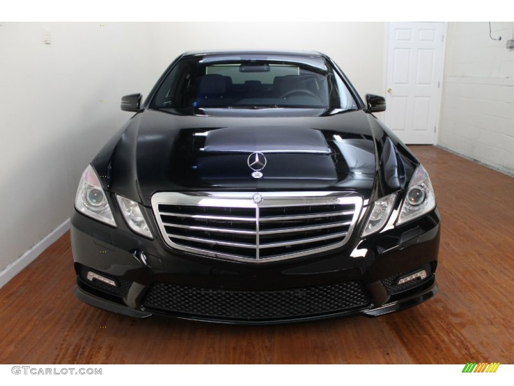 Black 2010 Mercedes-Benz E 550 Sedan Exterior Photo #77168609