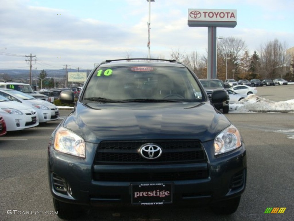 2010 RAV4 I4 4WD - Black Forest Pearl / Sand Beige photo #2