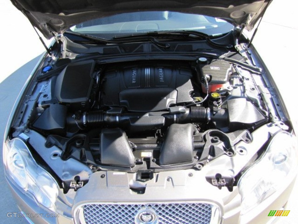 2010 Jaguar XF Premium Sport Sedan 5.0 Liter DOHC 32-Valve VVT V8 Engine Photo #77168630