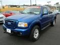 Vista Blue Metallic - Ranger Sport SuperCab 4x4 Photo No. 7