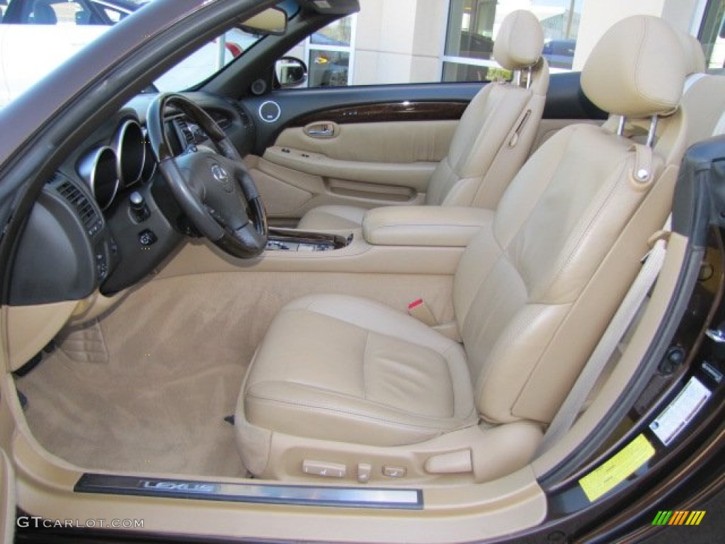 Camel Interior 2006 Lexus SC 430 Pebble Beach Edition Photo #77168938