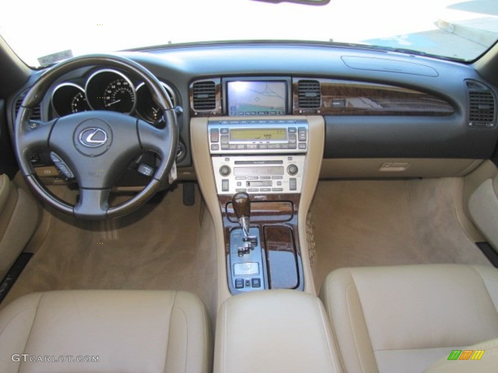 2006 Lexus SC 430 Pebble Beach Edition Camel Dashboard Photo #77168965